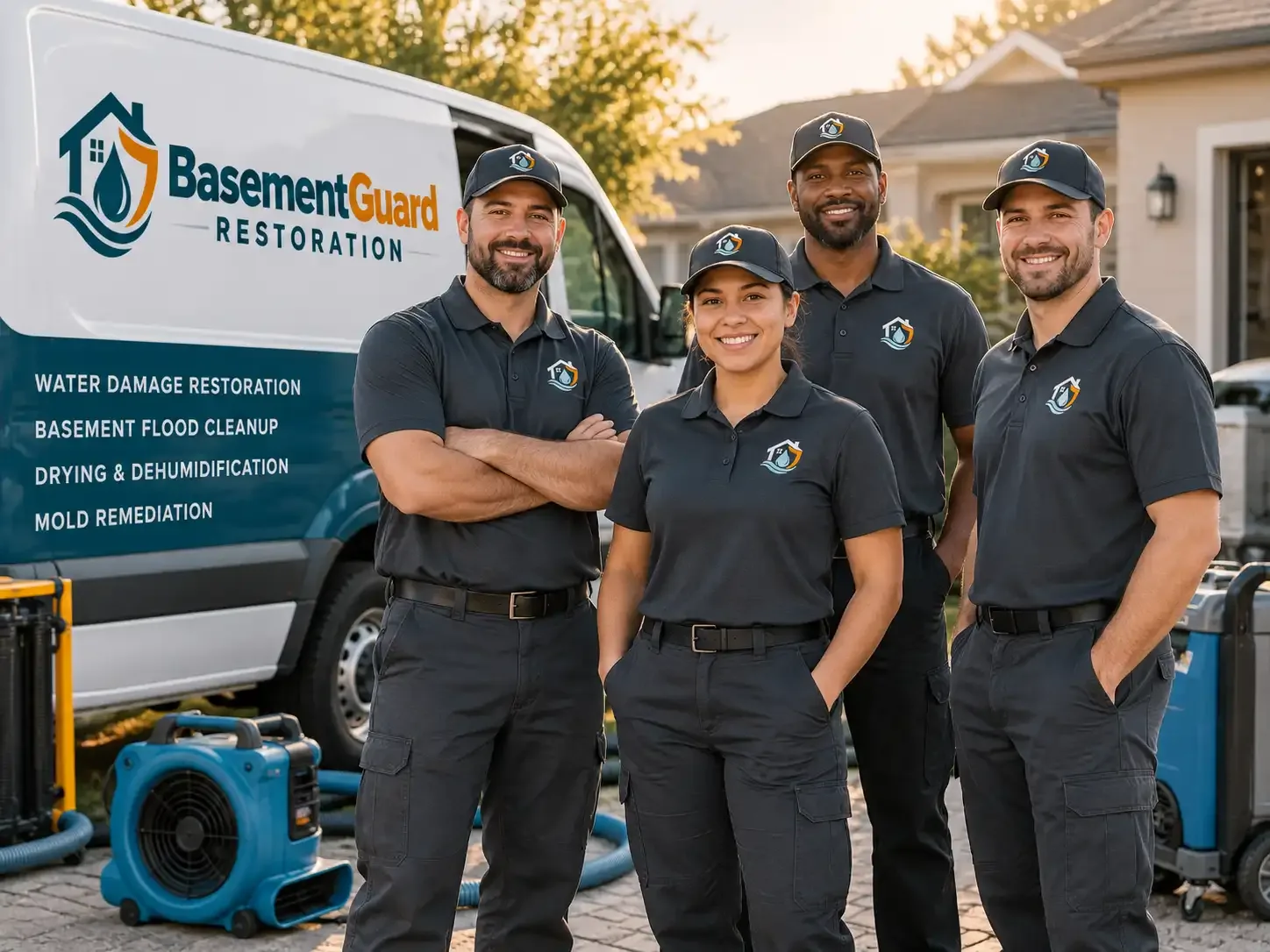 Basement Water Damage Restoration company in Lawndale, NC